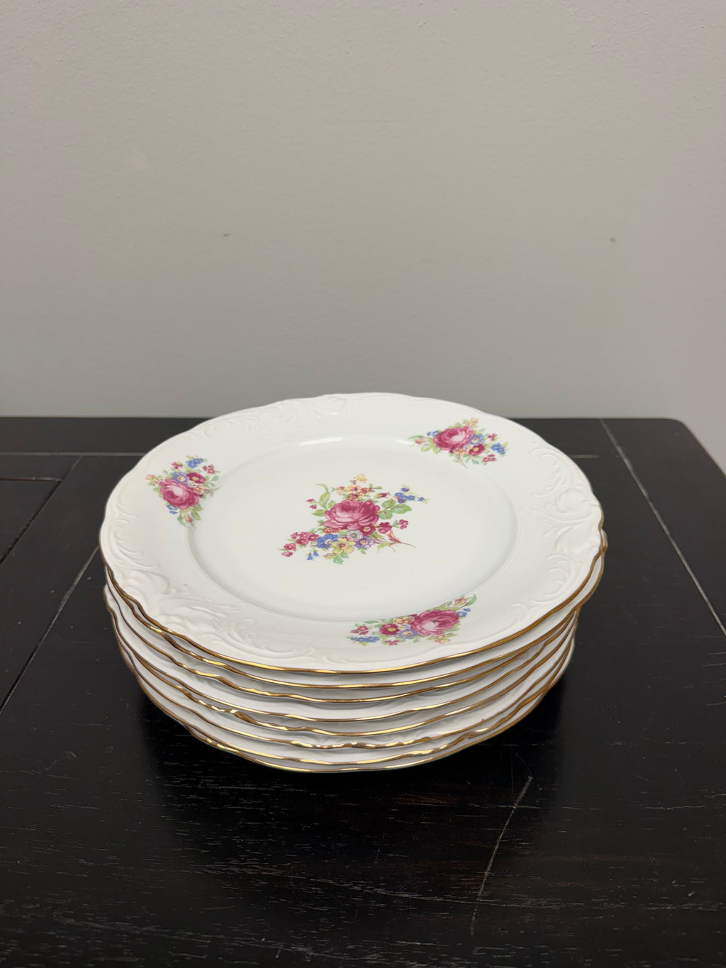 Wawel WAV11 Poland 64 Piece Floral Fine China Set