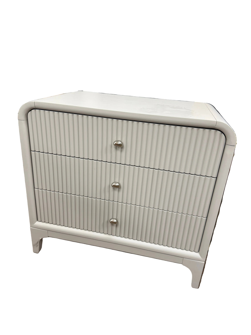 Universal Furniture Tranquility Elevation Nightstand in Moonstone by Miranda Kerr Home