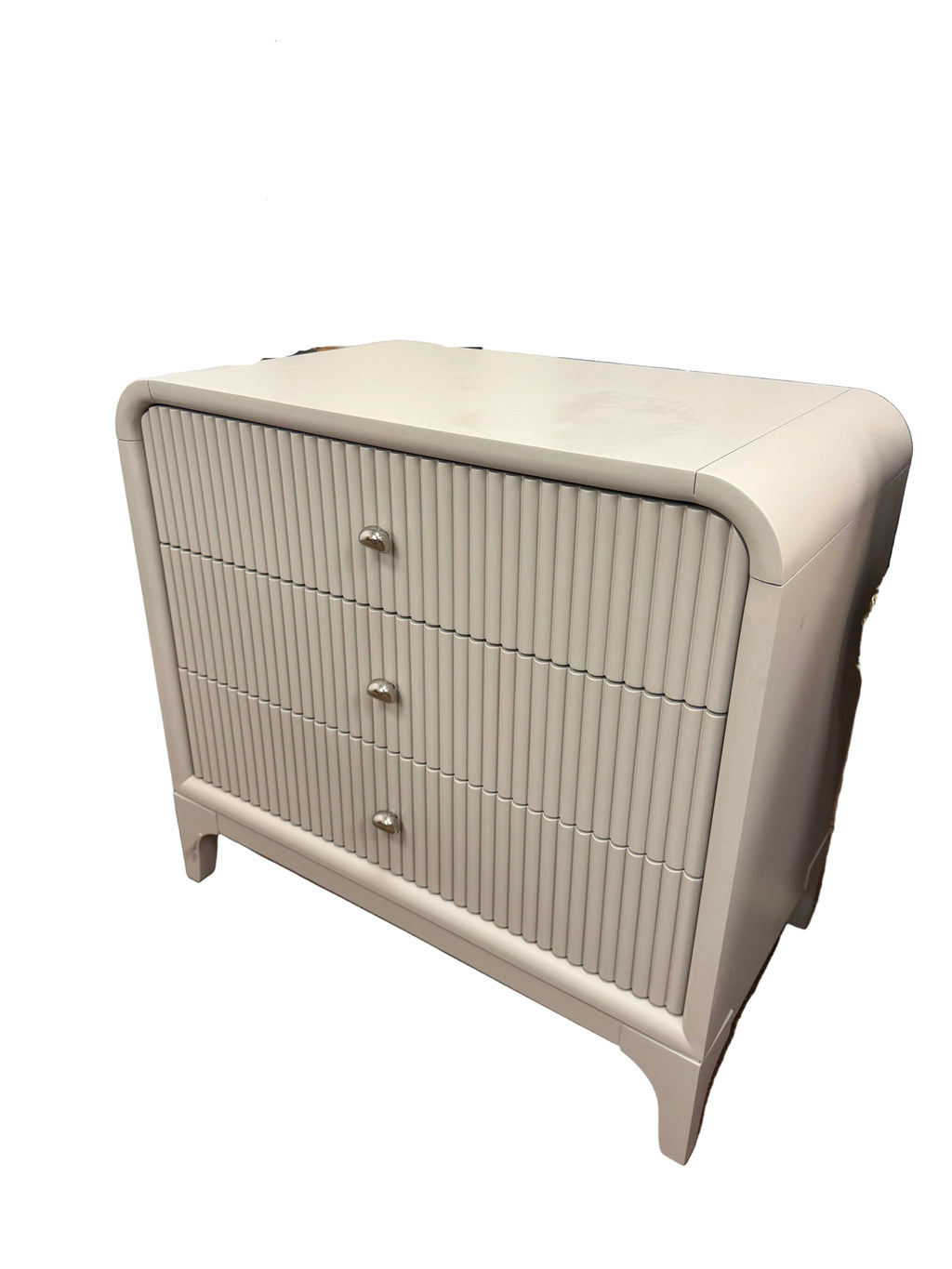 Universal Furniture Tranquility Elevation Nightstand in Moonstone by Miranda Kerr Home