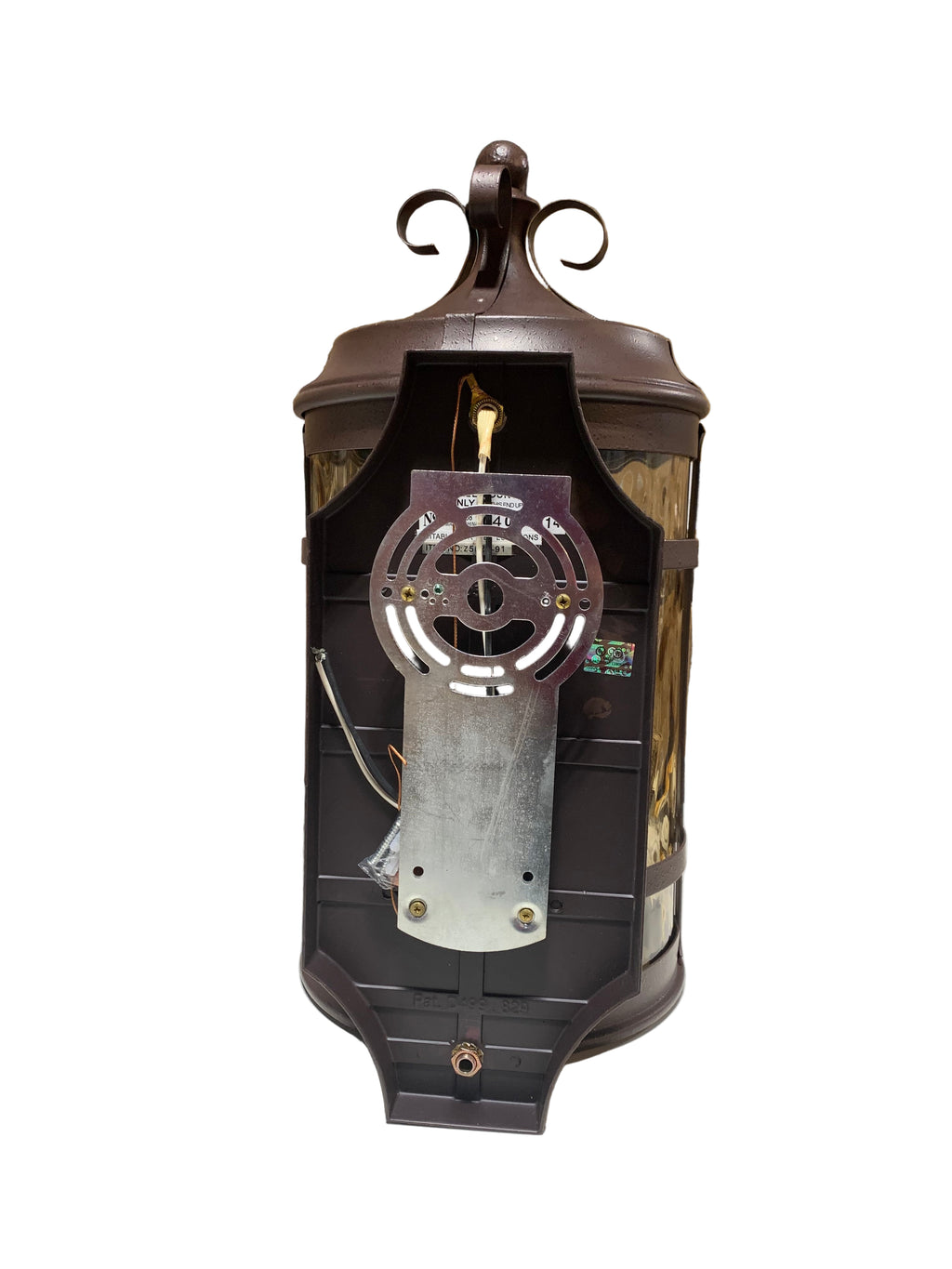 4-Light Rustic Iron Wall Light