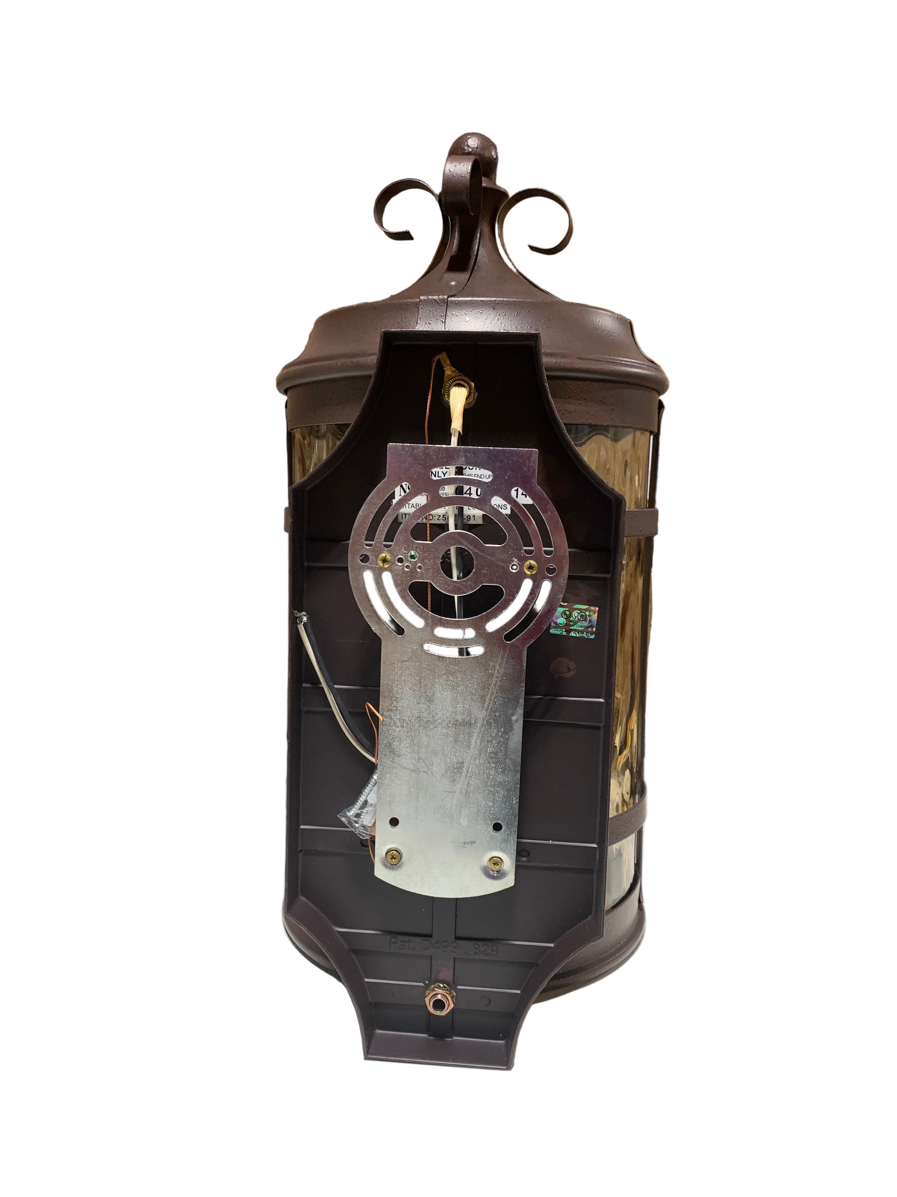 4-Light Rustic Iron Wall Light