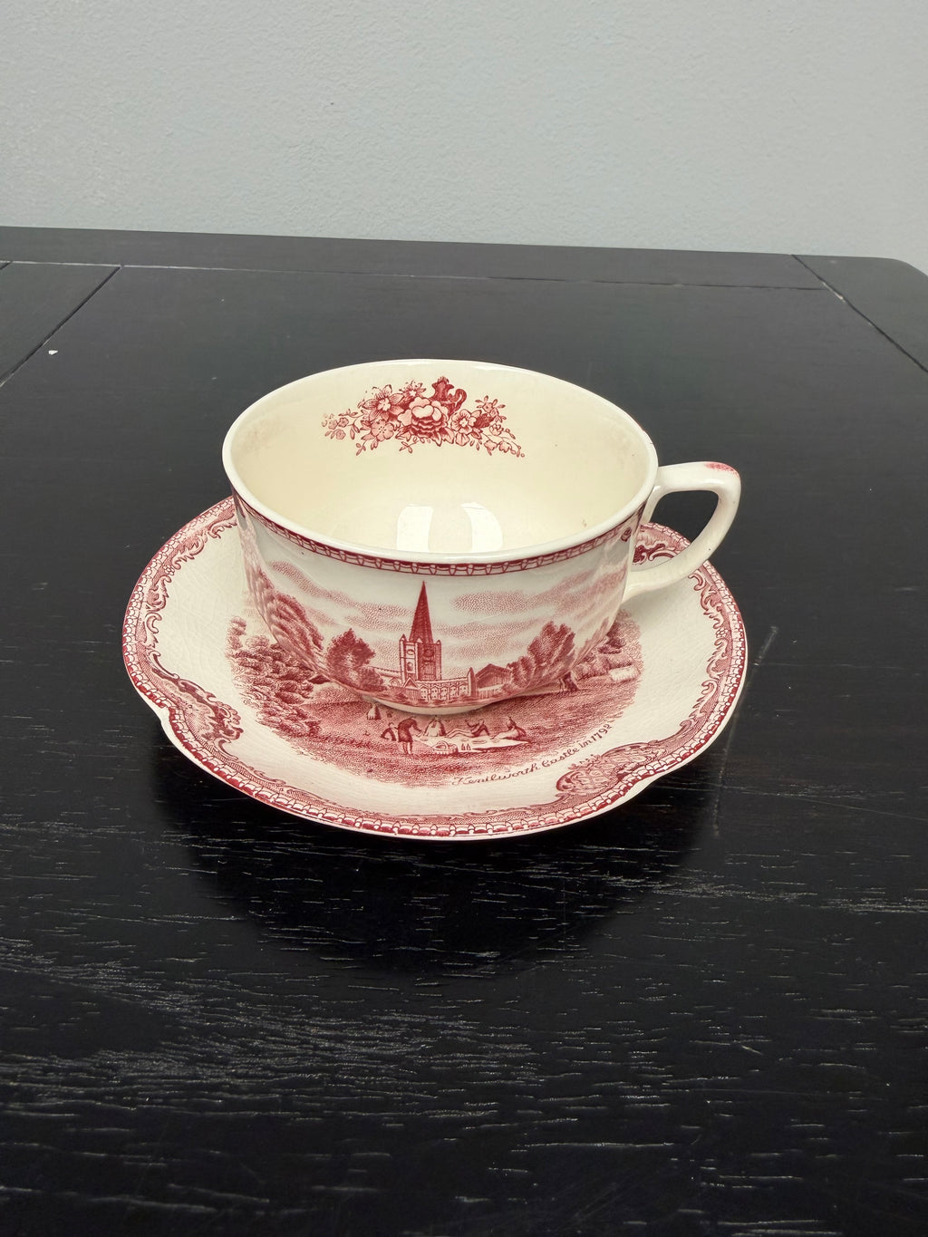 Vintage Johnson Bros England "Old Britain Castles" 6 Piece Dinnerware Set