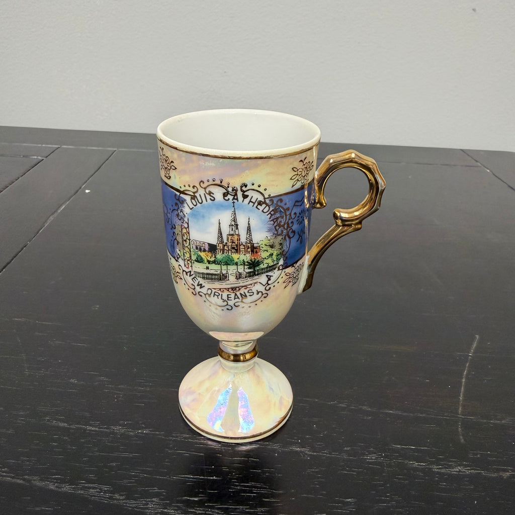 Vintage St. Louis Cathedral New Orleans Souvenir Cup