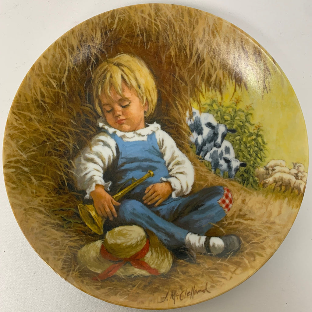 Reco "Litte Boy Blue" Plate By John Mcclelland