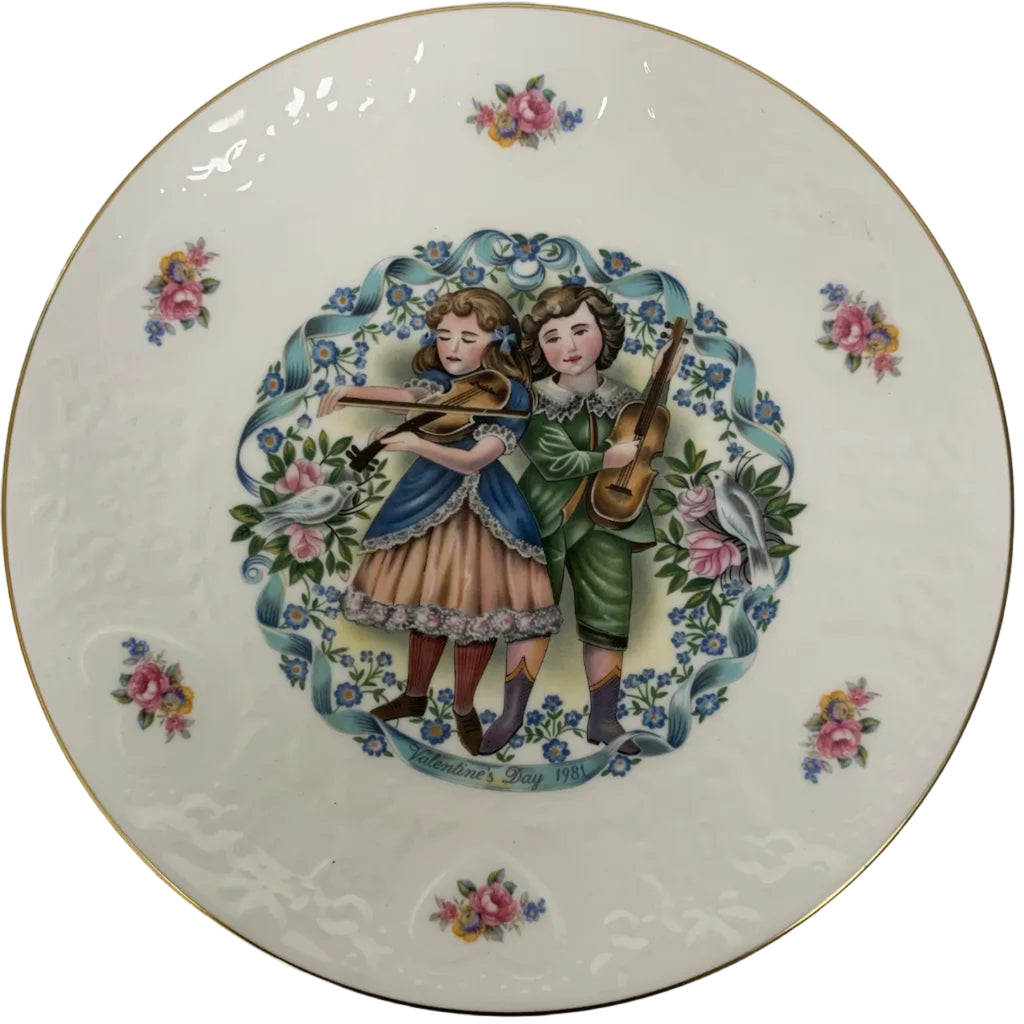 Vintage Royal Doulton "My Valentine" Plate 1981