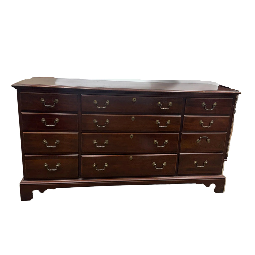 Link-Taylor Mahogany Beaufort Twelve Drawer Dresser