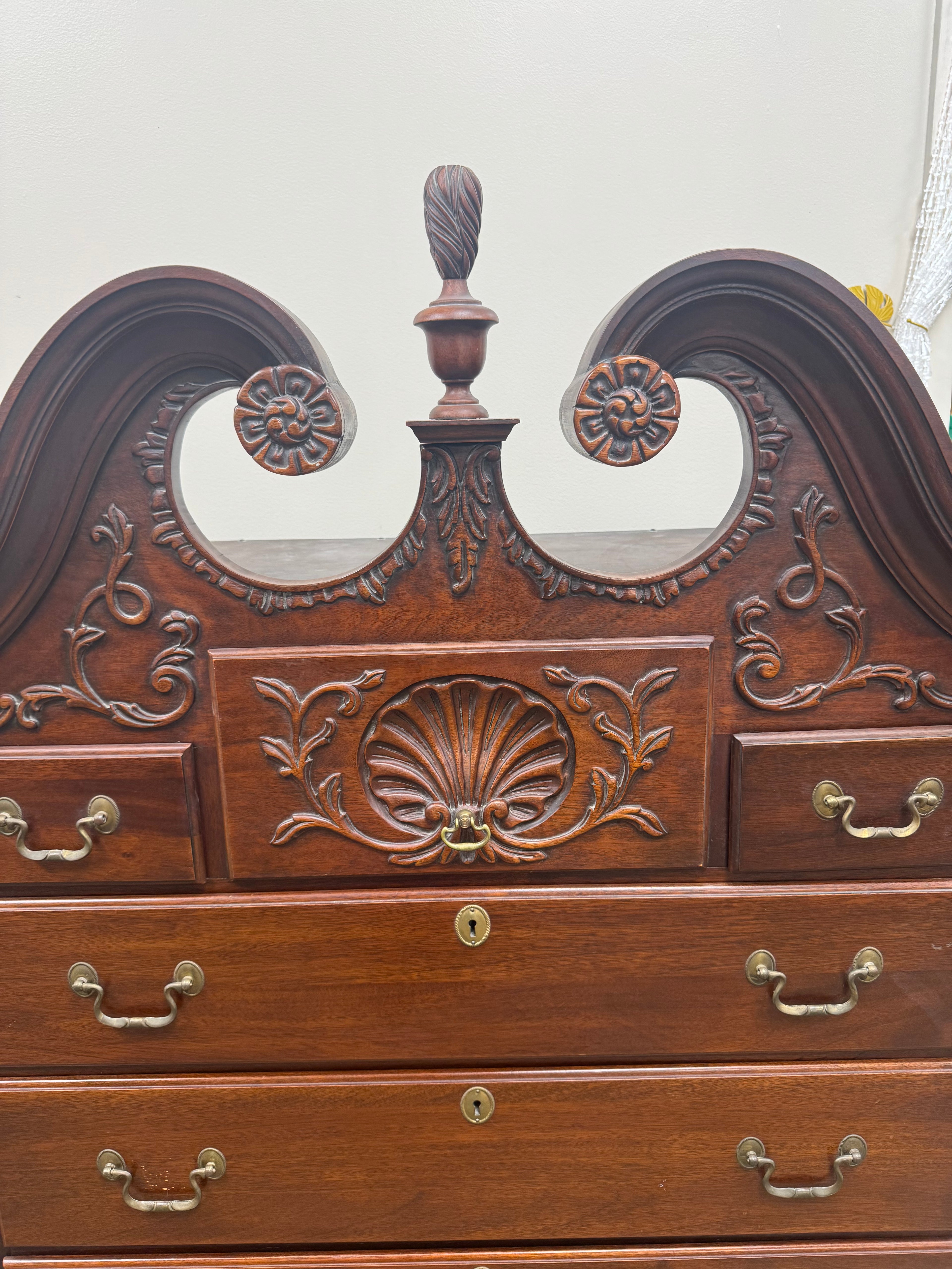 Link-Taylor Mahogany Philadelphia Highboy Dresser