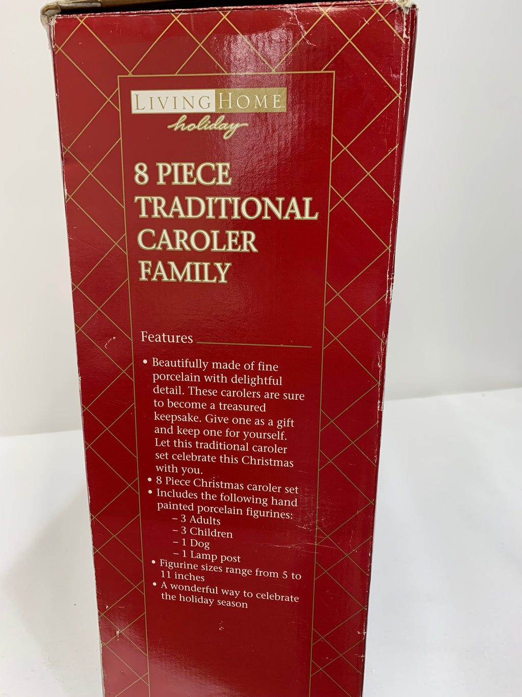 Living Home Traditional Caroler Family Figurines