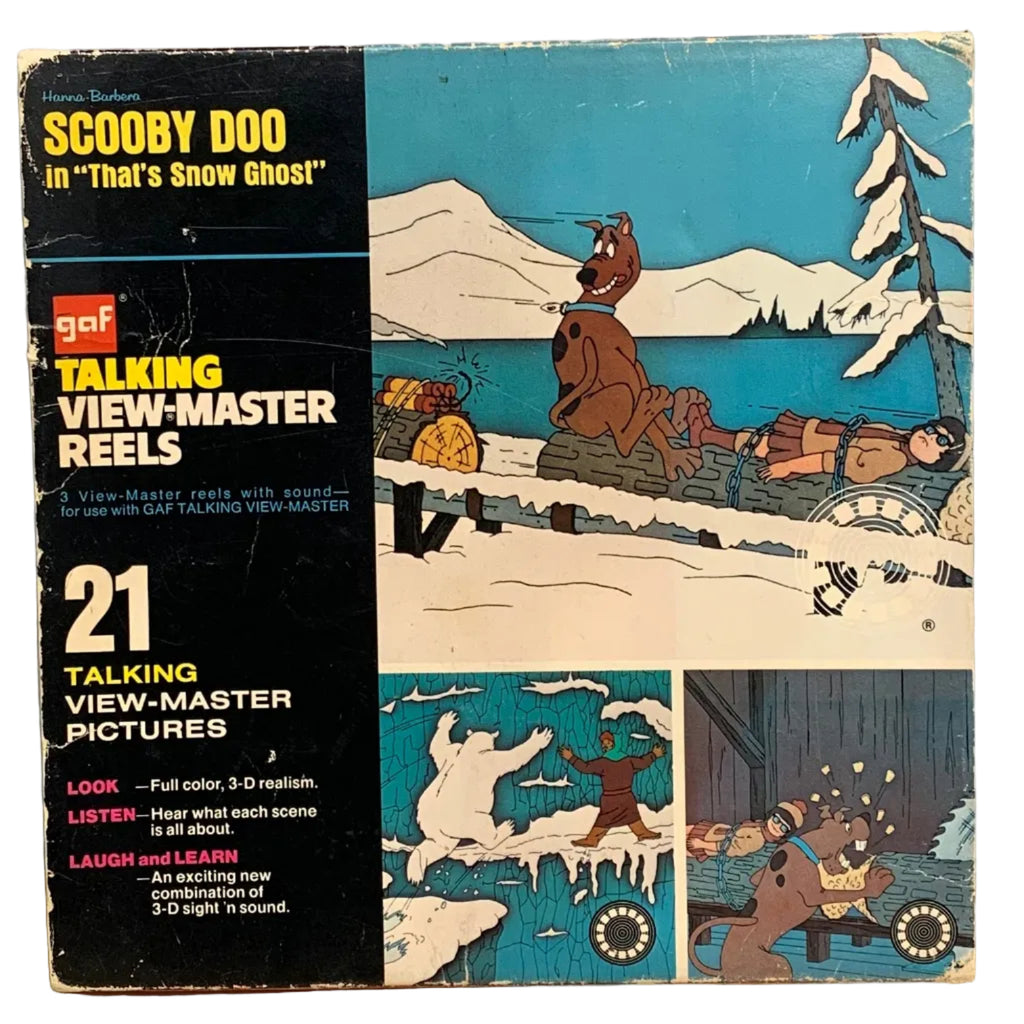 1970's View Master with Scooby Doo Reels by gaf
