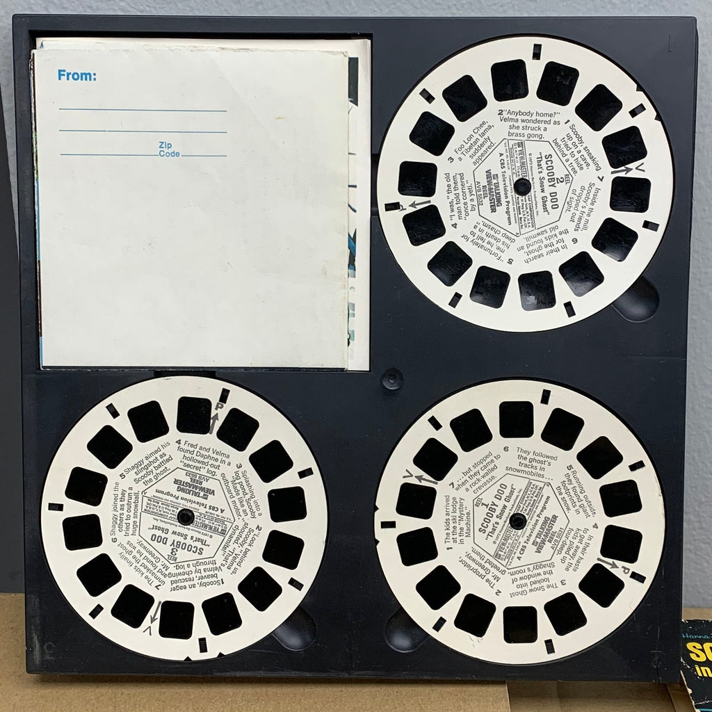 1970's View Master with Scooby Doo Reels by gaf