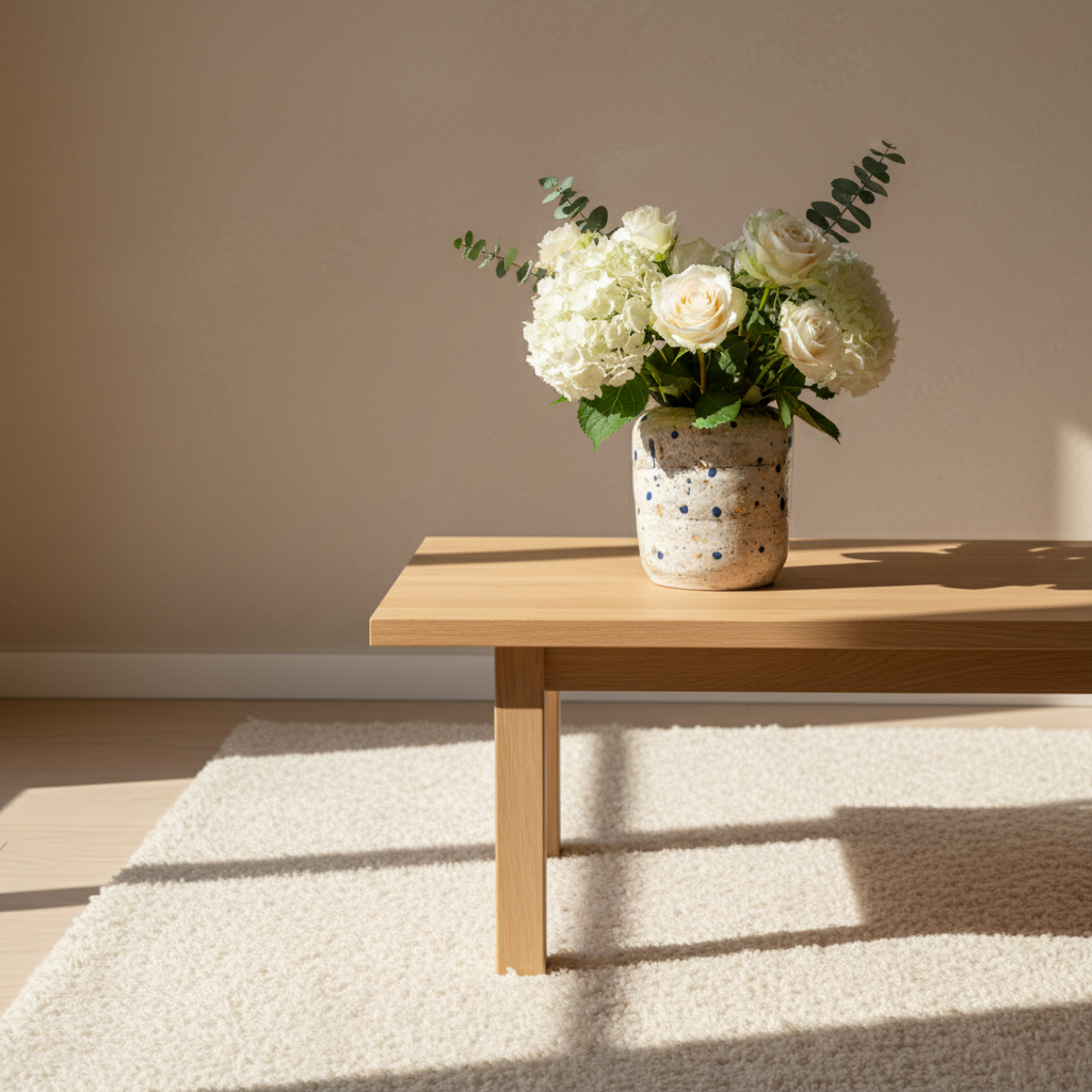 Speckled Ceramic Vase by Crate&Barrel