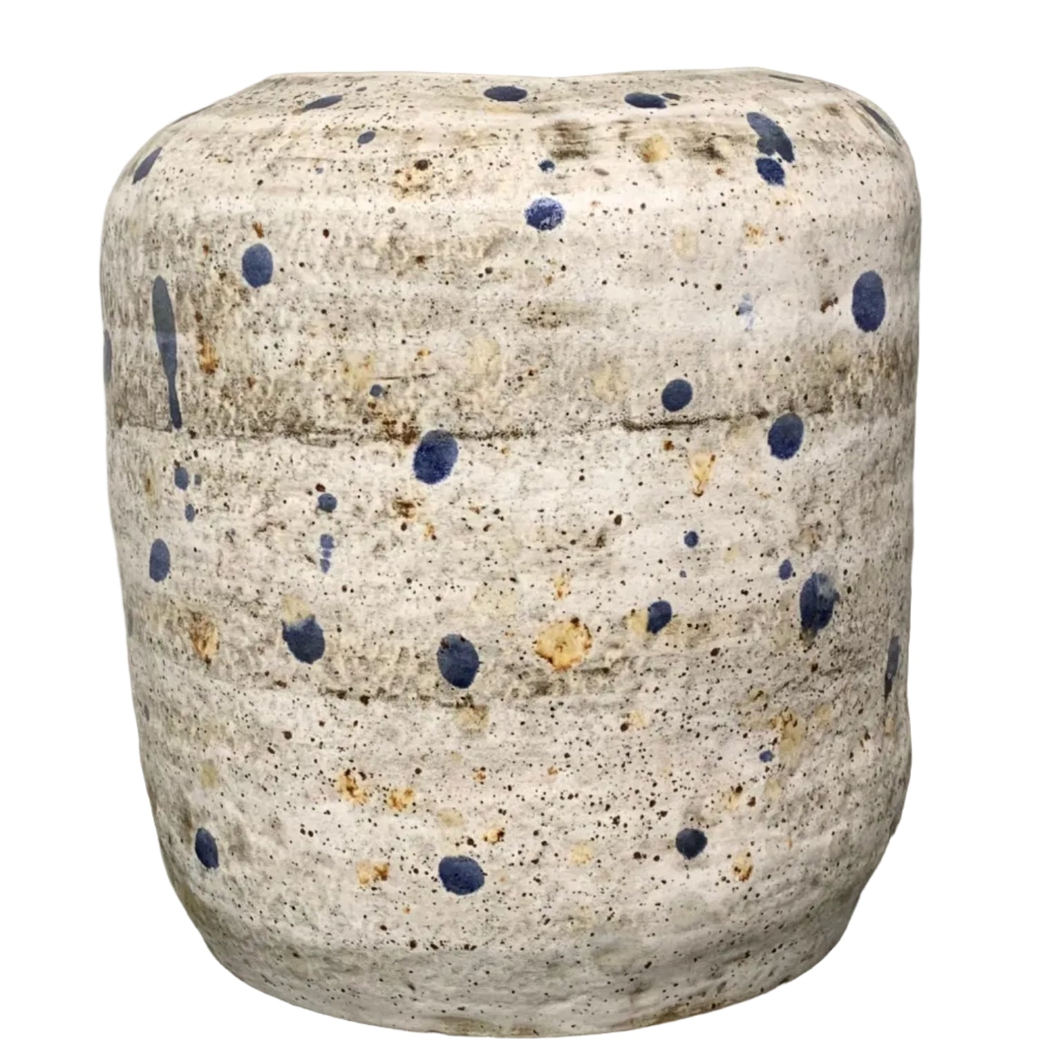 Speckled Ceramic Vase by Crate&Barrel