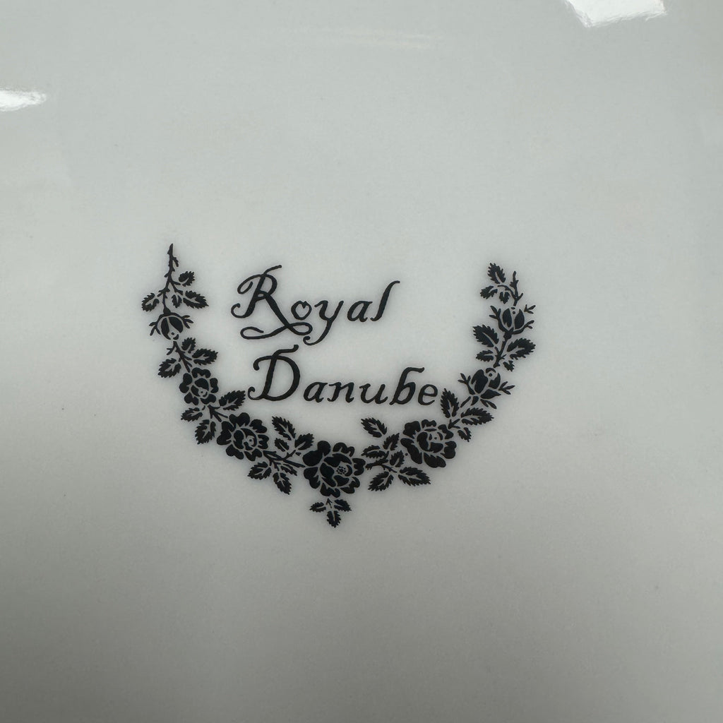 Royal Danube Pink Rose Chintz Porcelain Teapot