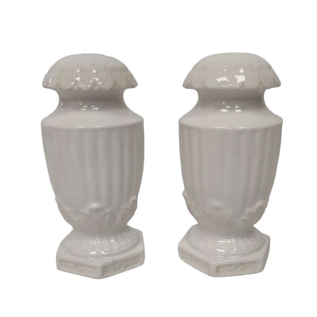 Lenox White Salt and Pepper Shakers | Butler's Pantry
