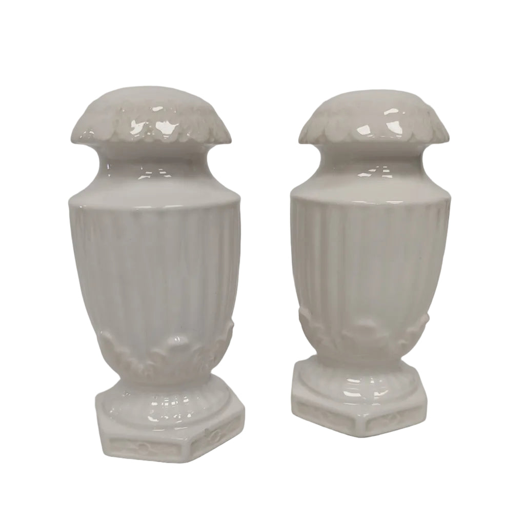 Lenox White Salt and Pepper Shakers | Butler's Pantry