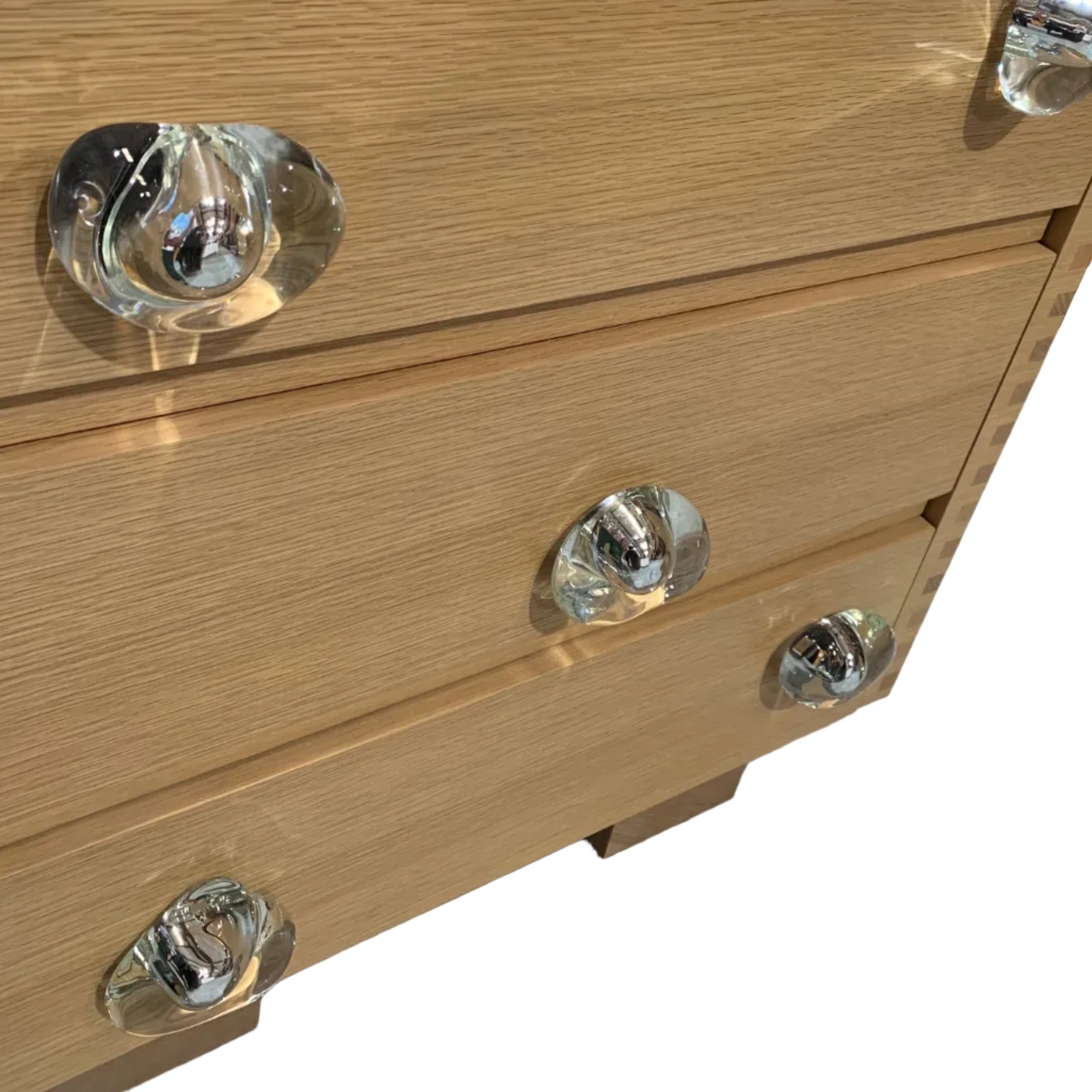 Landshapes Vanity by Daniel Arsham | 30" in Stratified Oak