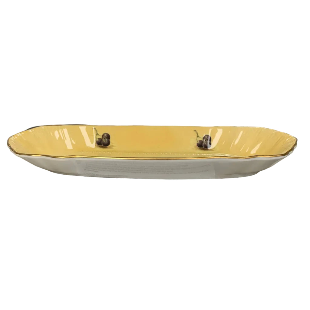 Aynsley "Orchard Gold" Olive Dish