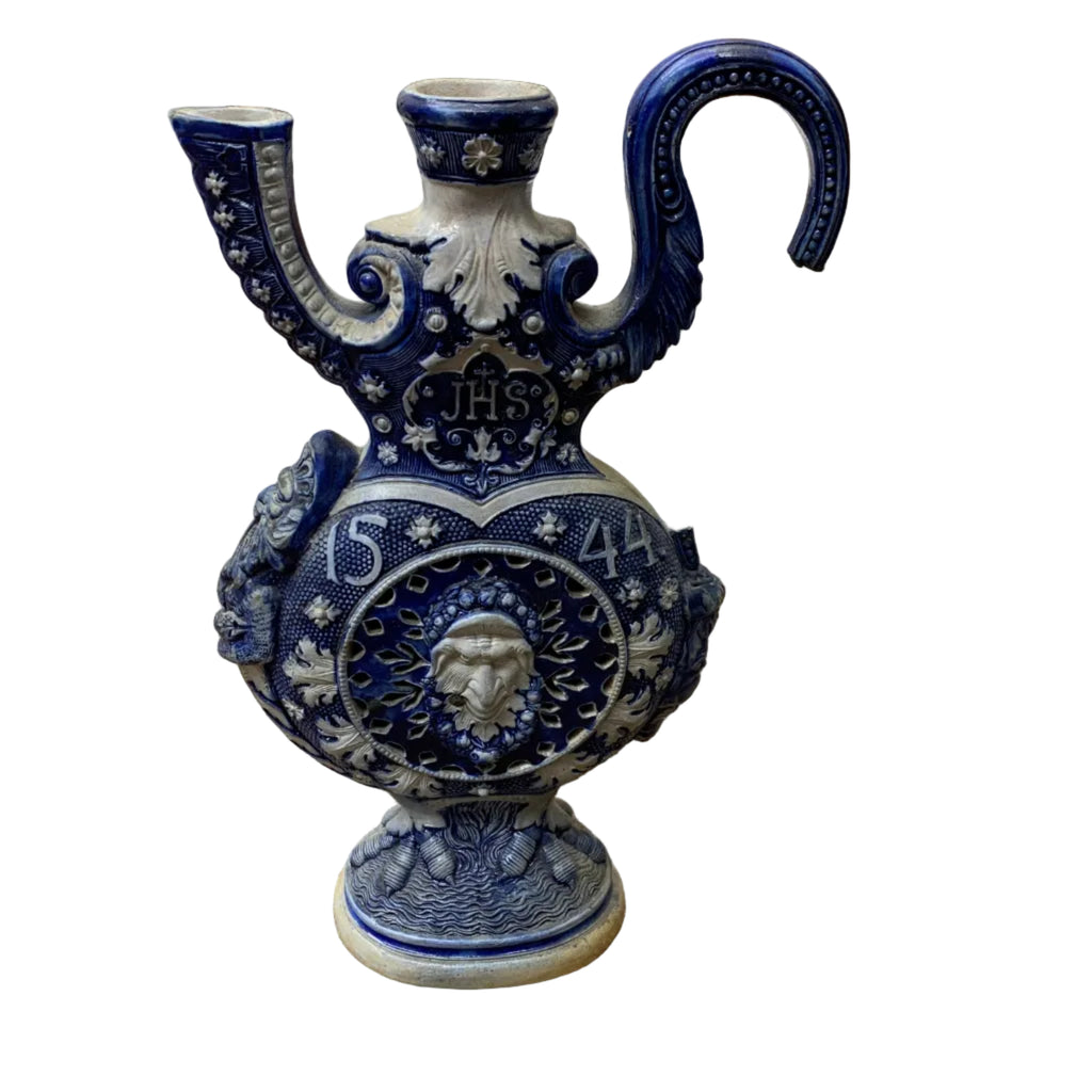 Westerwald Salt-Glazed Stoneware Jug