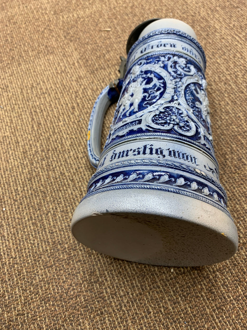 2 Liter German Beer Stein with Lid