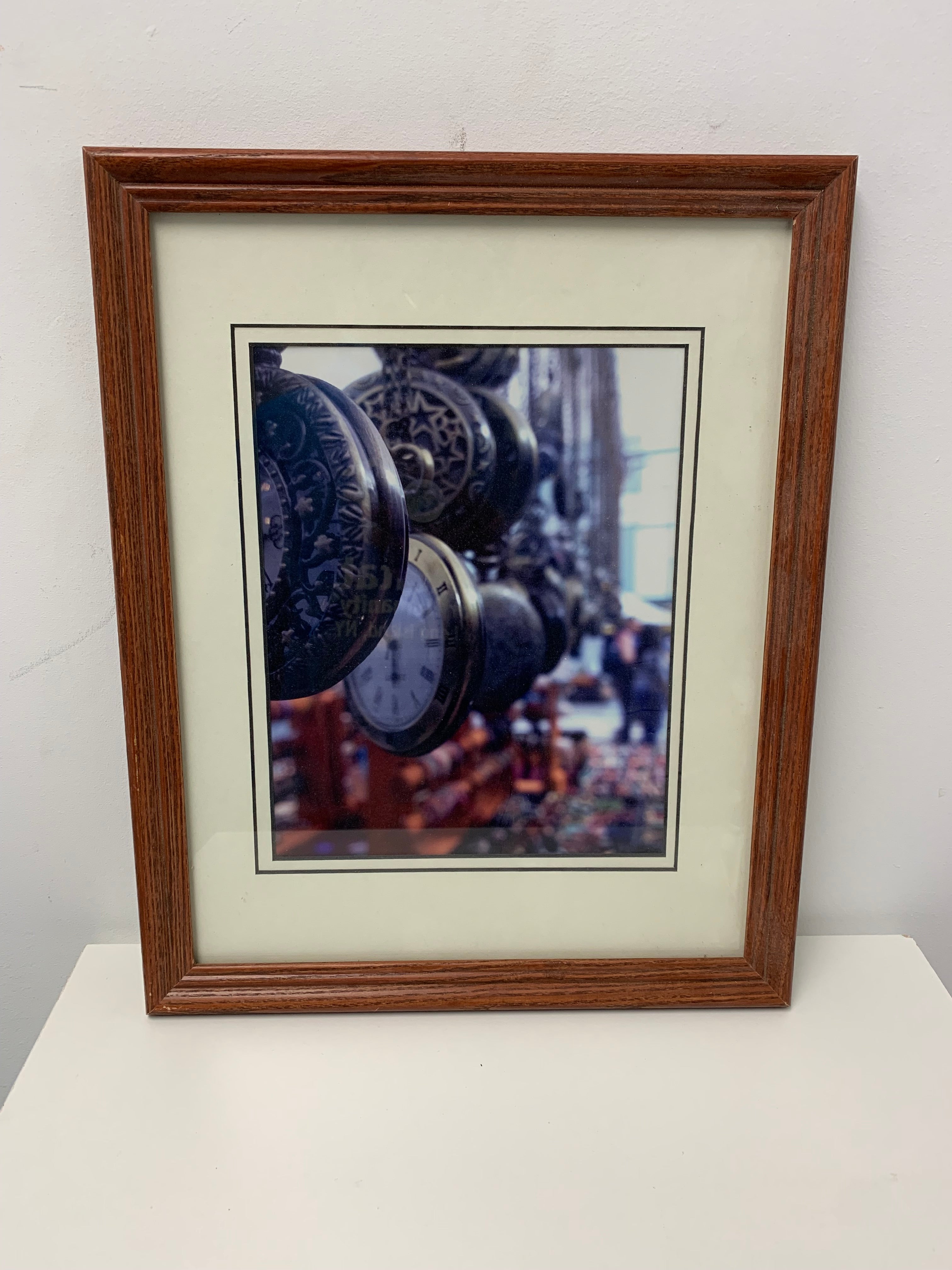 Framed Vintage Pocket Watches