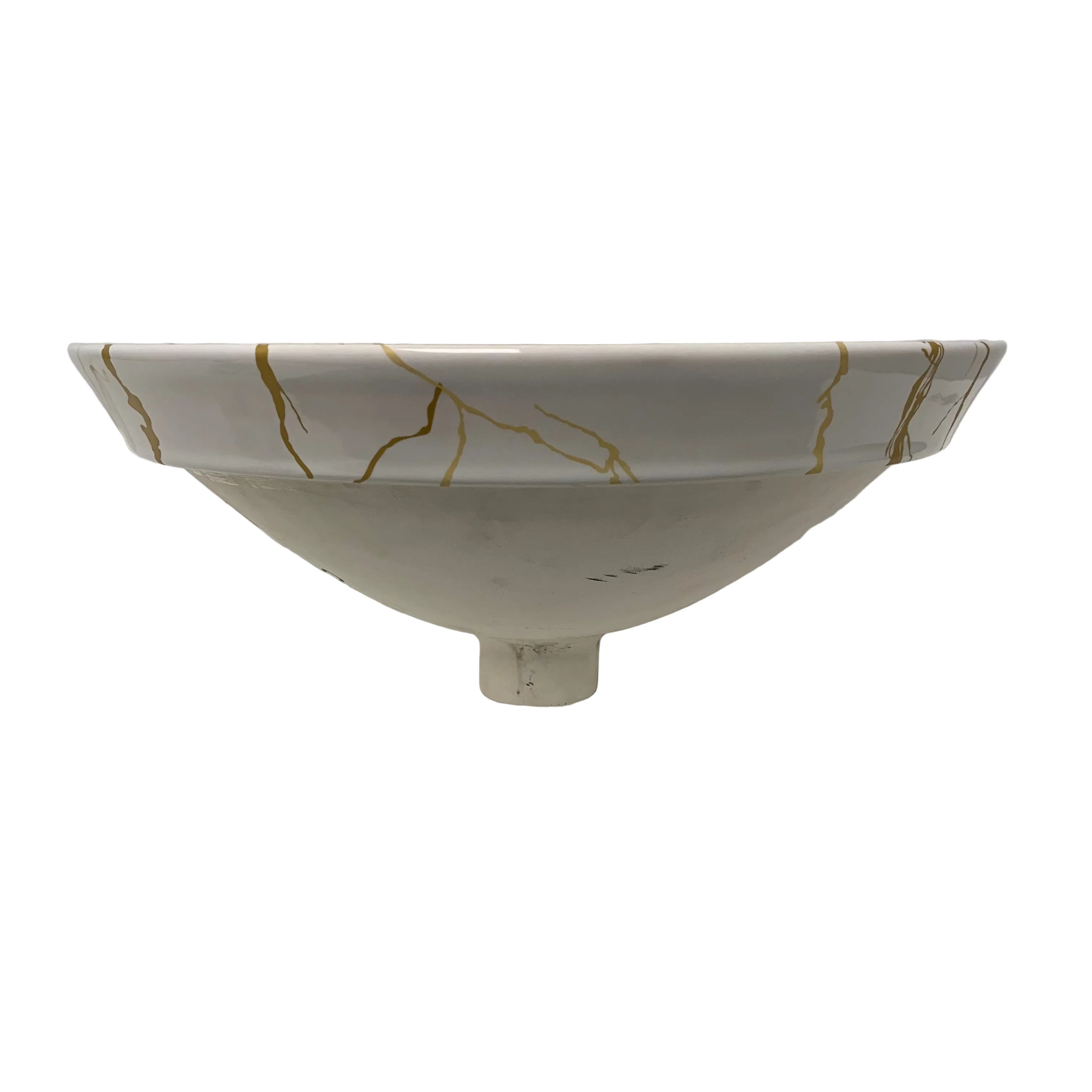 Kohler Artist Editions Aureus Round Bathroom Vessel Sink (K-28039-AUR-O)
