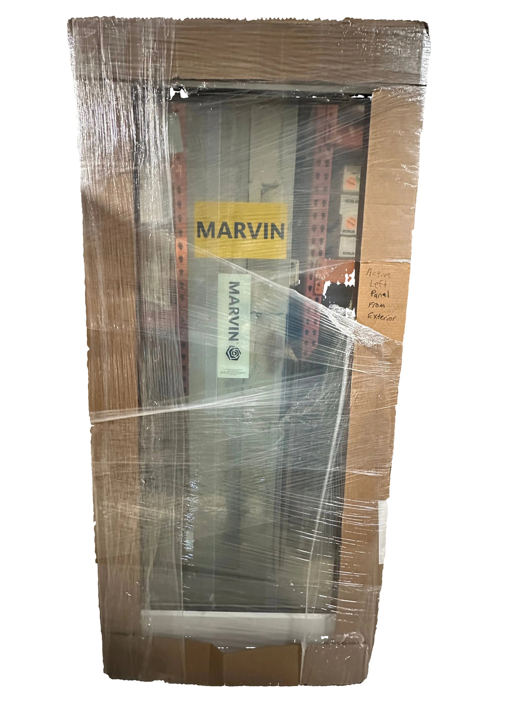 Marvin Patio Door Panel - Approximately 37.5" W x 79" H