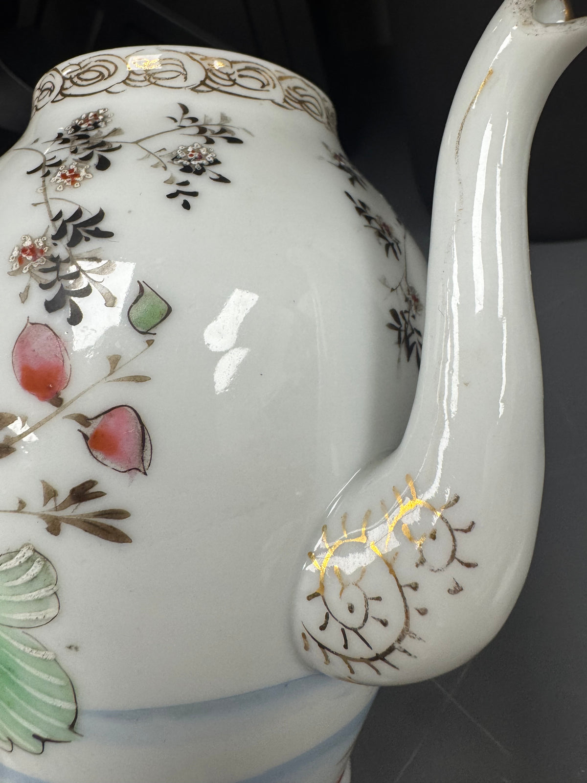 Vintage Japanese Porcelain Teapot