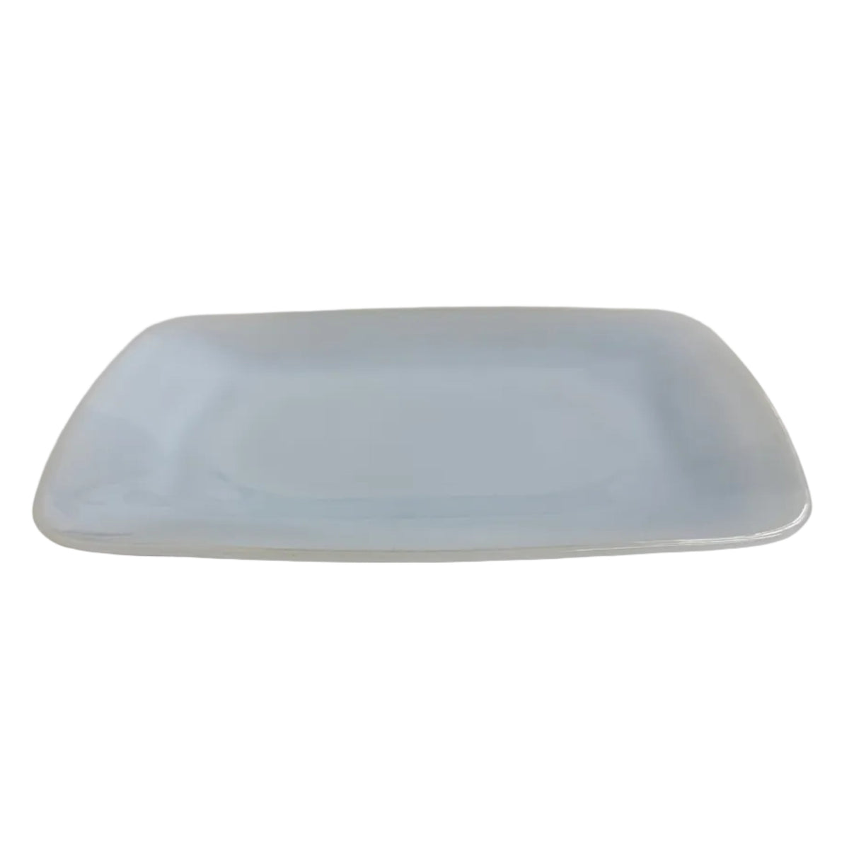 Vintage Anchor Hocking Fire-King "Charm" Azurite Blue Rectangular Serving Platter