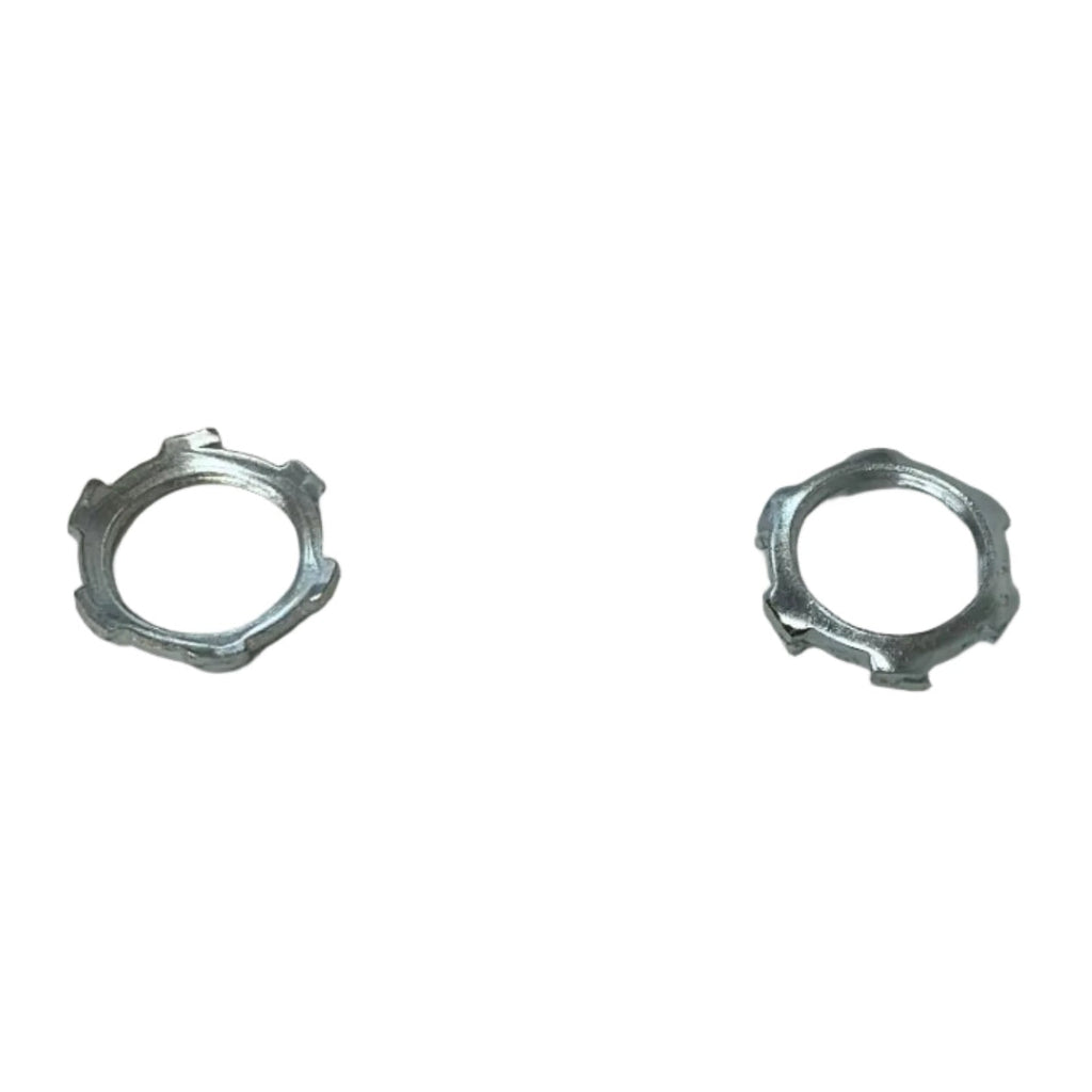 Arlington IND. 1/2" Plated Steel Conduit Locknuts - 200 Count