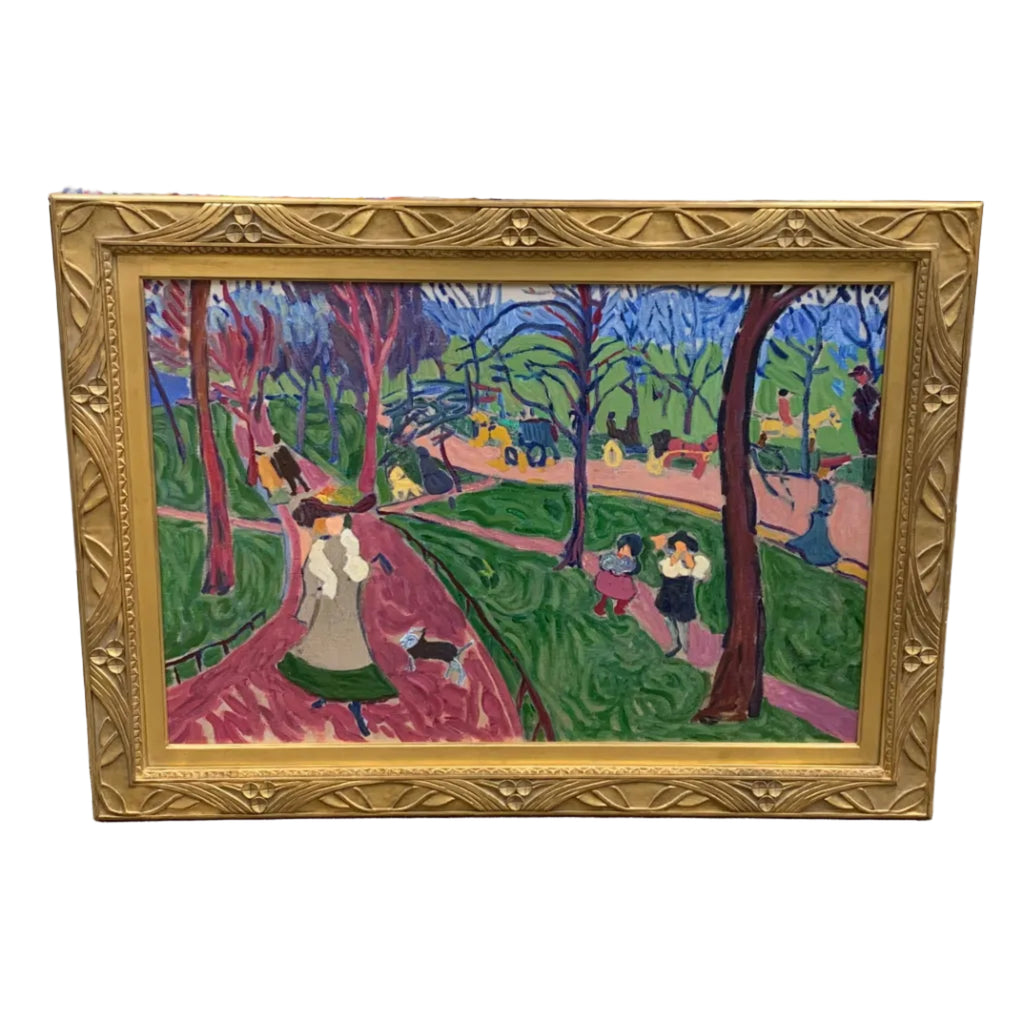 Reproduction of the 1906 Painting Hyde Park