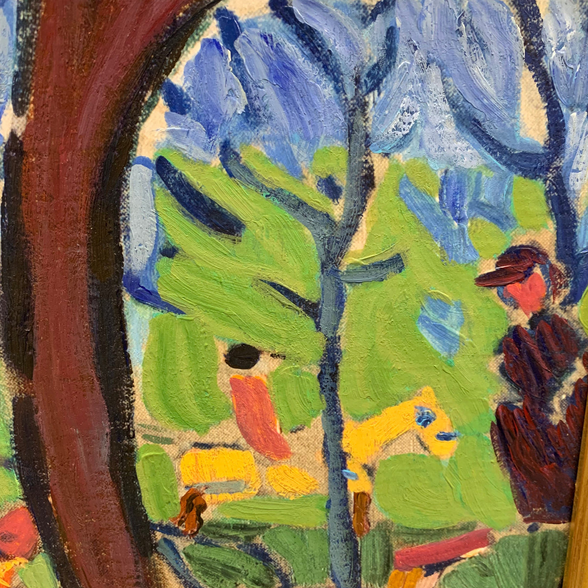 Reproduction of the 1906 Painting Hyde Park