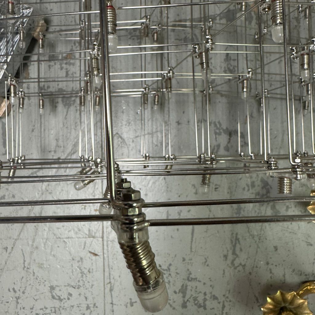 Wire Frame Light Fixture