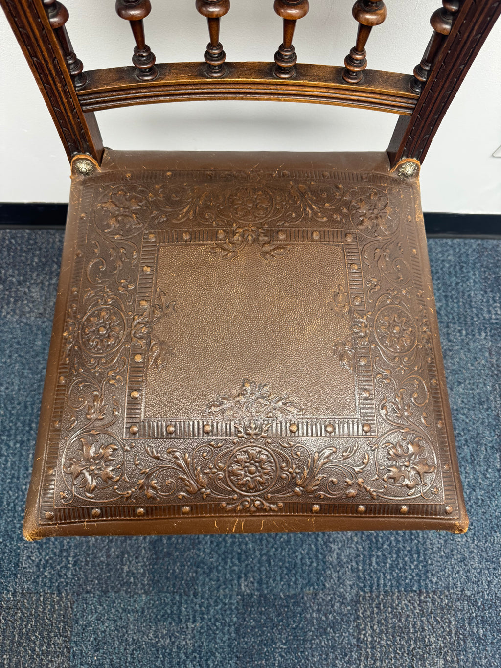 Antique 19th-Century French Henri II Style Dining Chairs - Set of 6