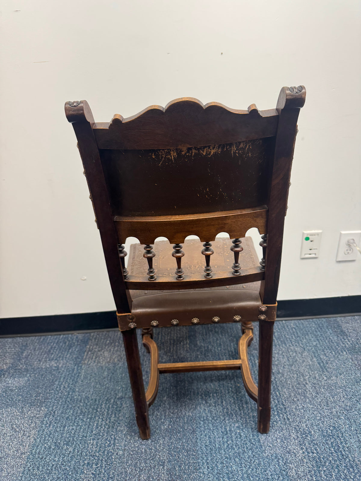 Antique 19th-Century French Henri II Style Dining Chairs - Set of 6