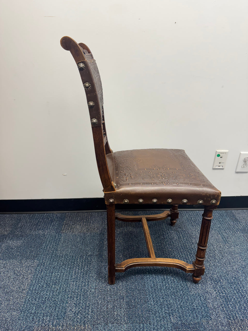 Antique 19th-Century French Henri II Style Dining Chairs - Set of 6