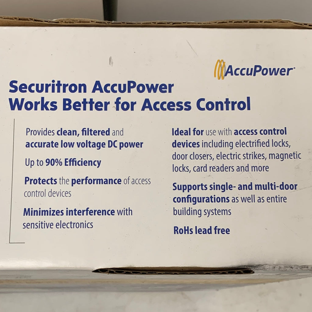 Securitron AccuPower AQD3 Switching Power Supply