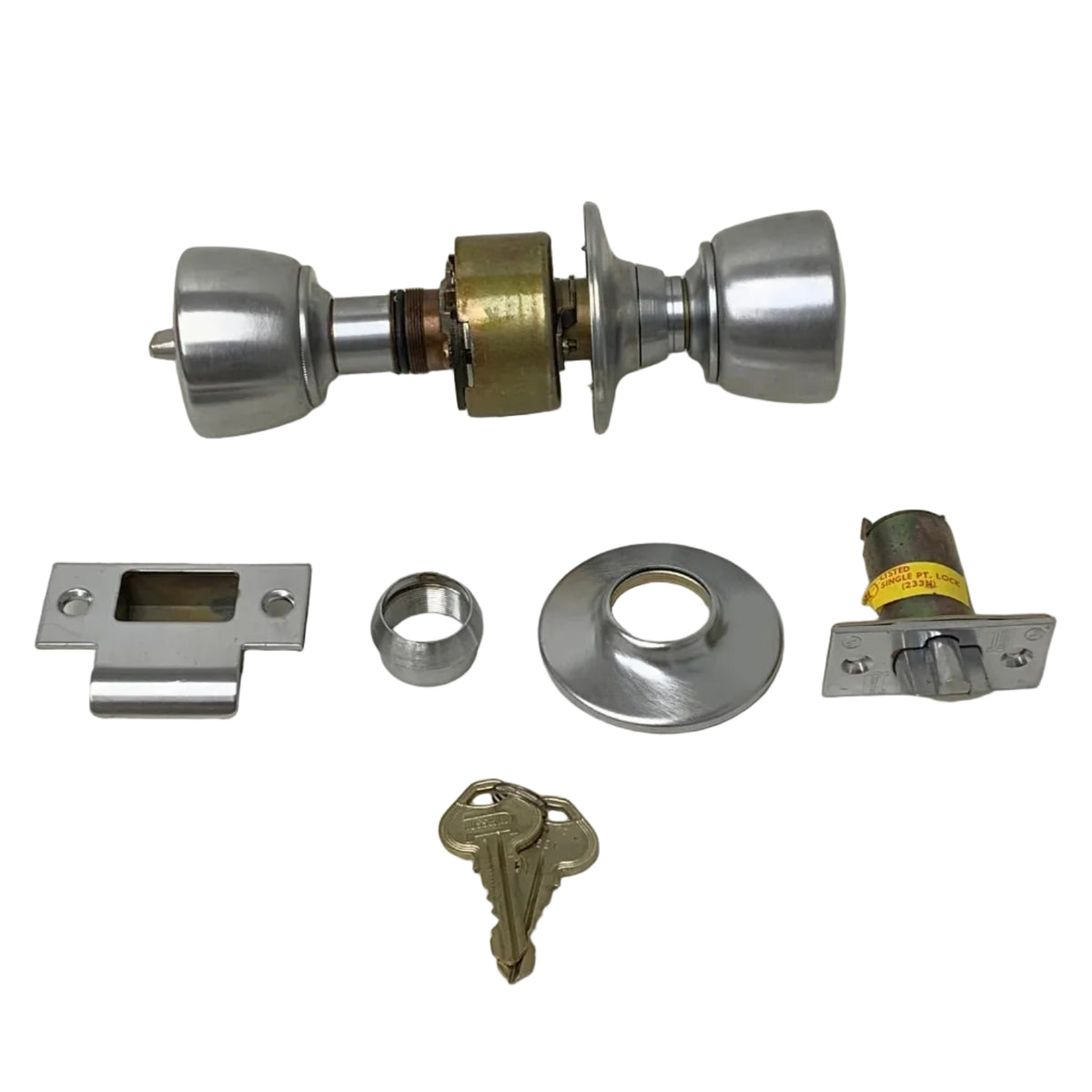 Russwin Stilemaker Lock Set 440 Colton Left-Hand - Satin Chrome