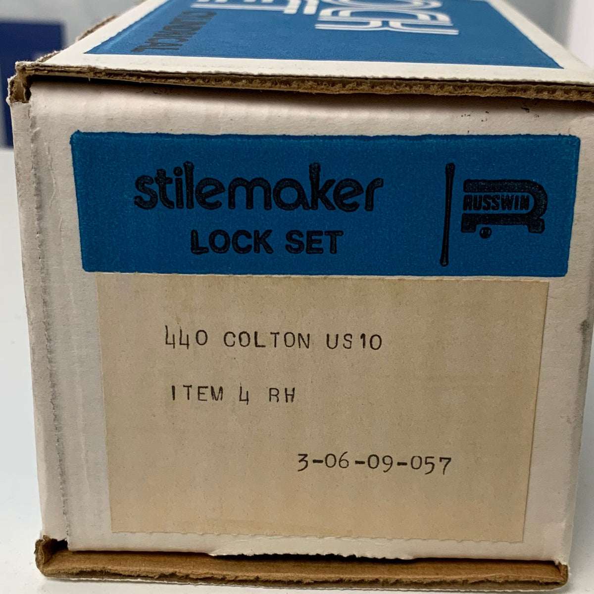 Russwin Stilemaker Lock Set 440 Colton Left-Hand - Satin Bronze
