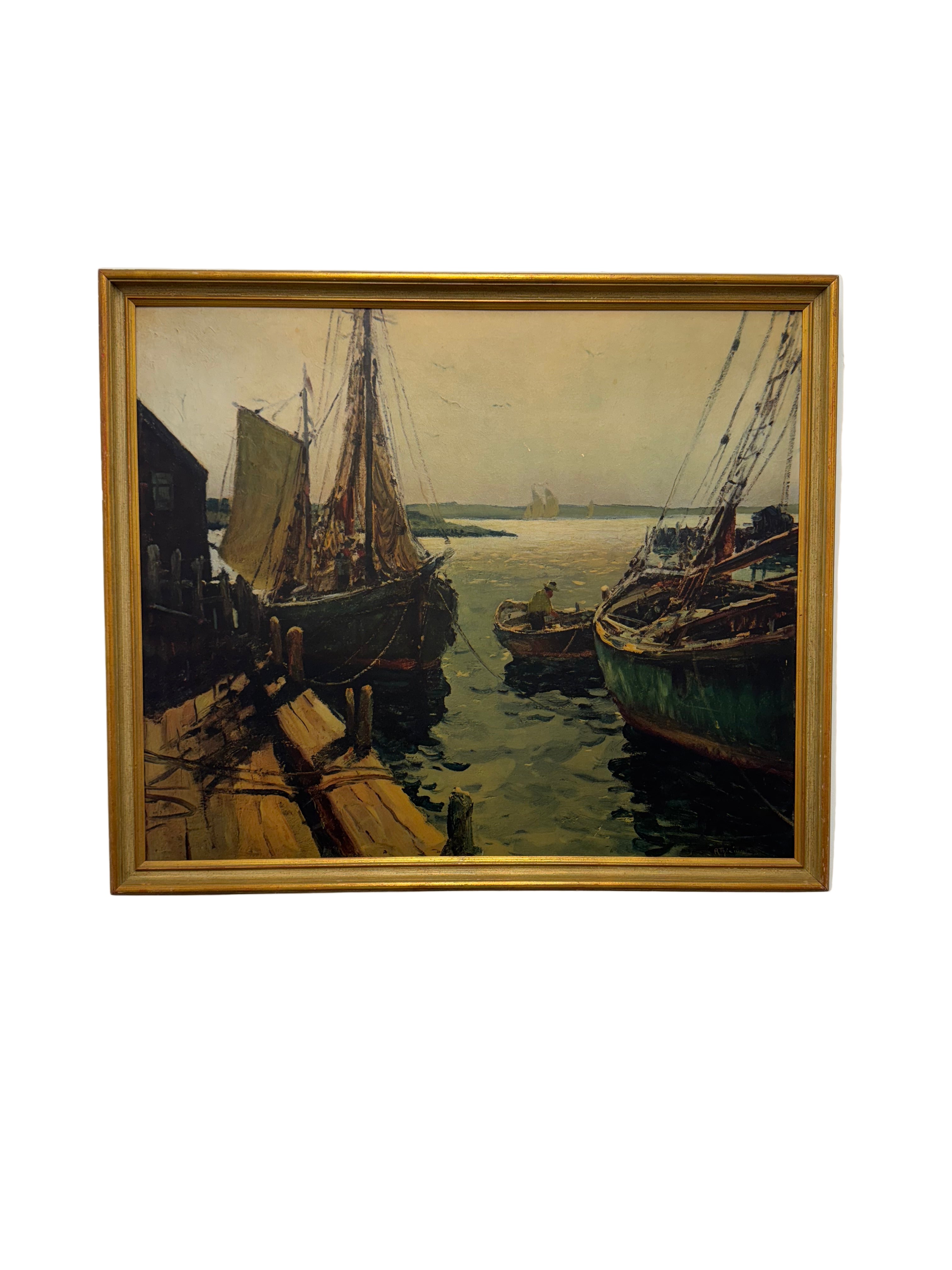Framed print "Misty Morning" by Anthony Thieme