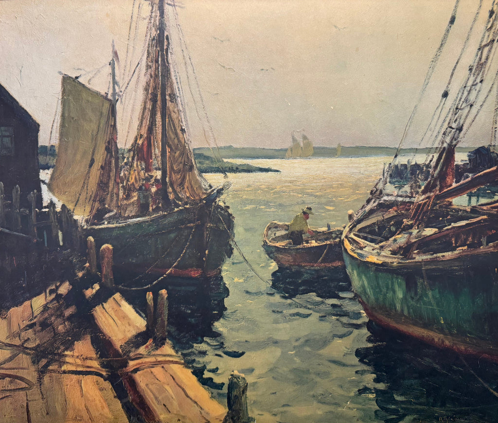 Framed print "Misty Morning" by Anthony Thieme