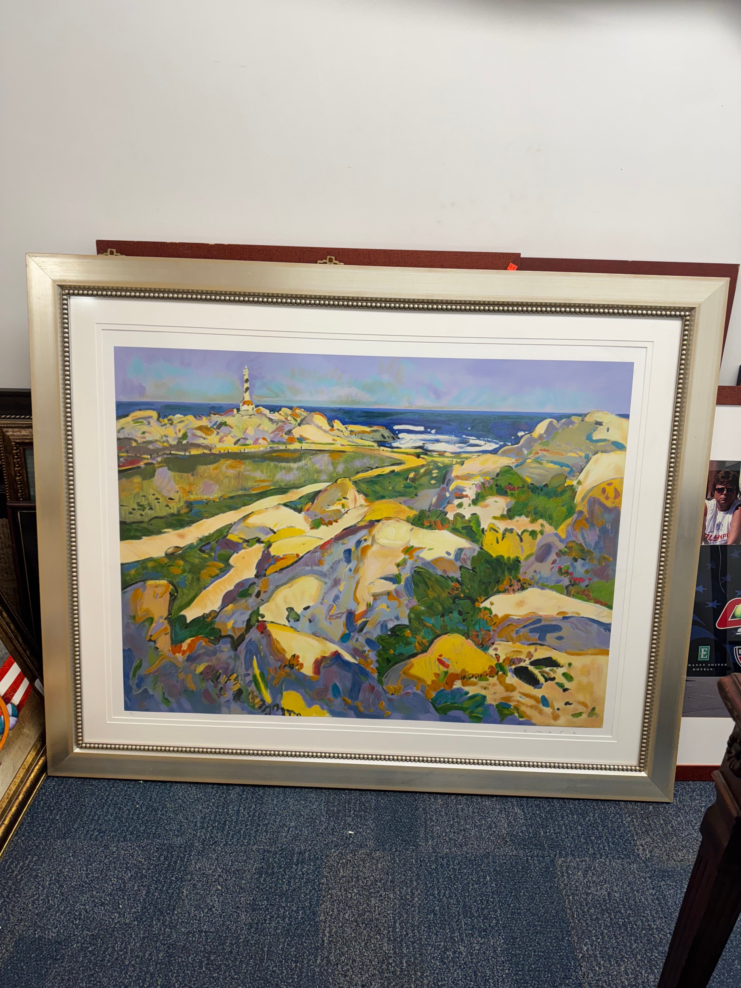 "Menorca" Original Limited-Edition Serigraph on Paper by Manel Anoro