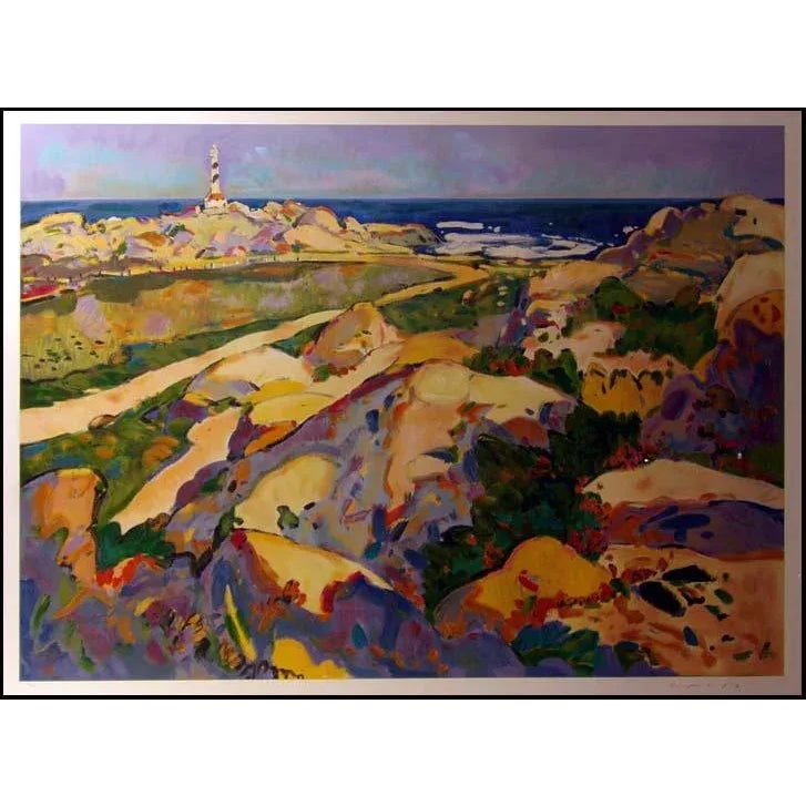 "Menorca" Original Limited-Edition Serigraph on Paper by Manel Anoro