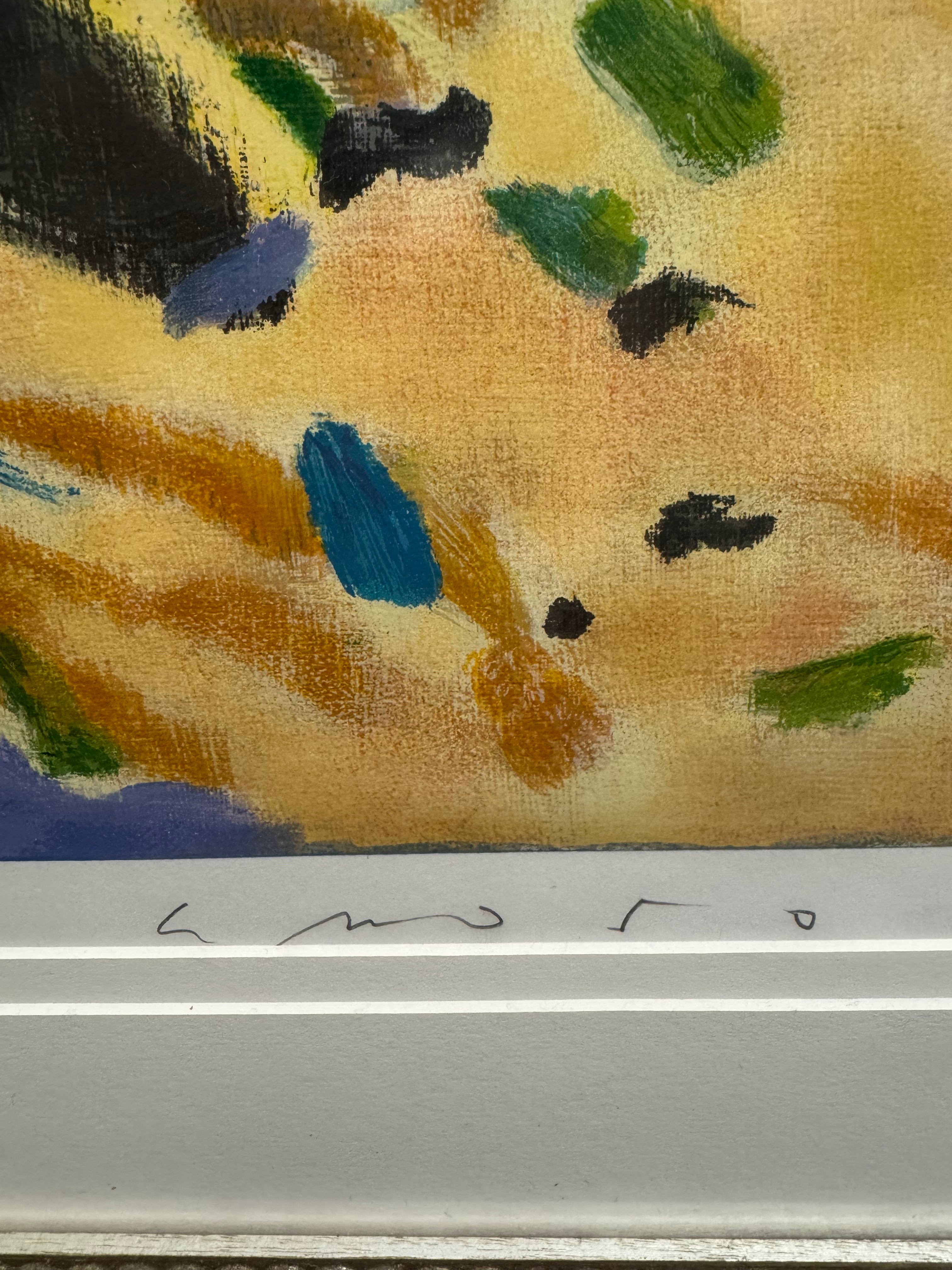 "Menorca" Original Limited-Edition Serigraph on Paper by Manel Anoro