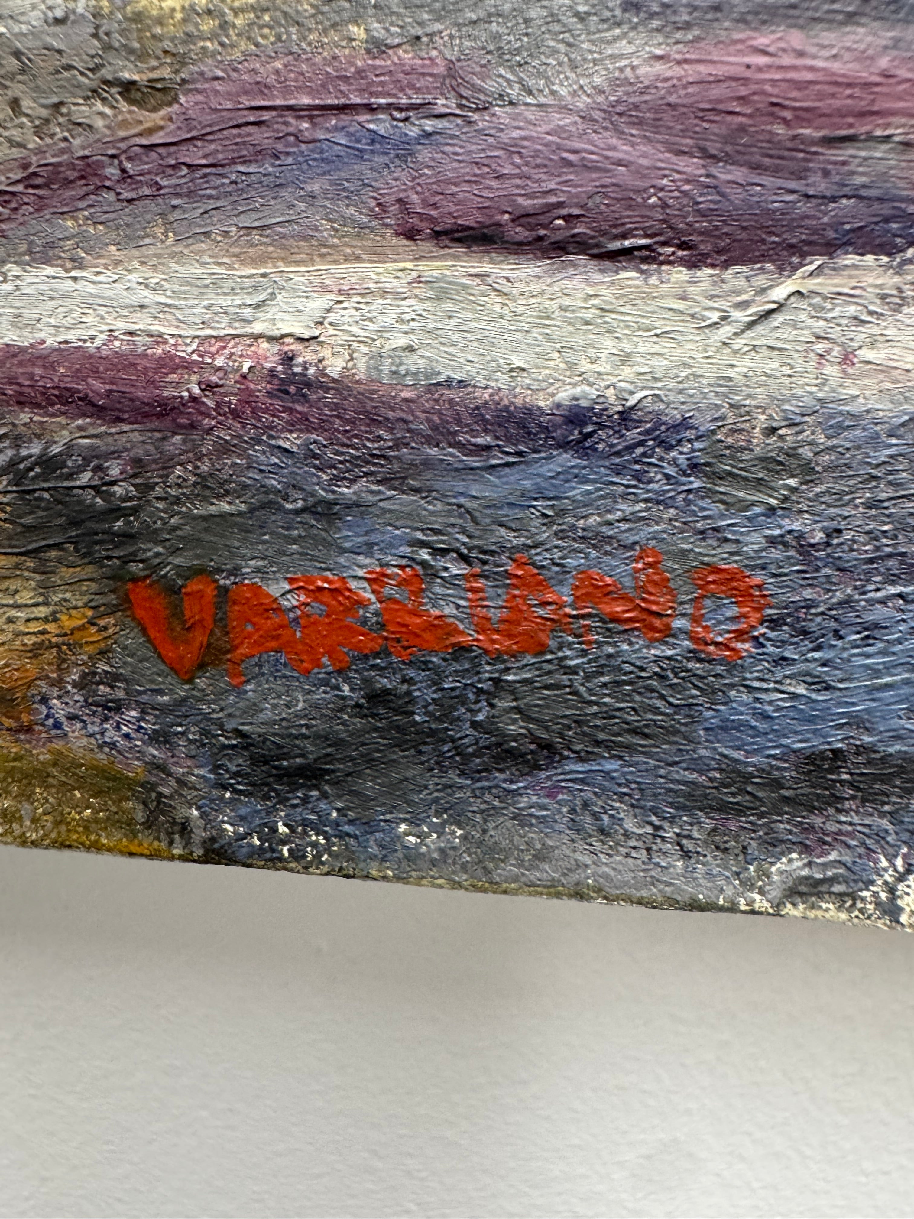 Oil Painting on canvas of a NYC street scene by artist Vazziano