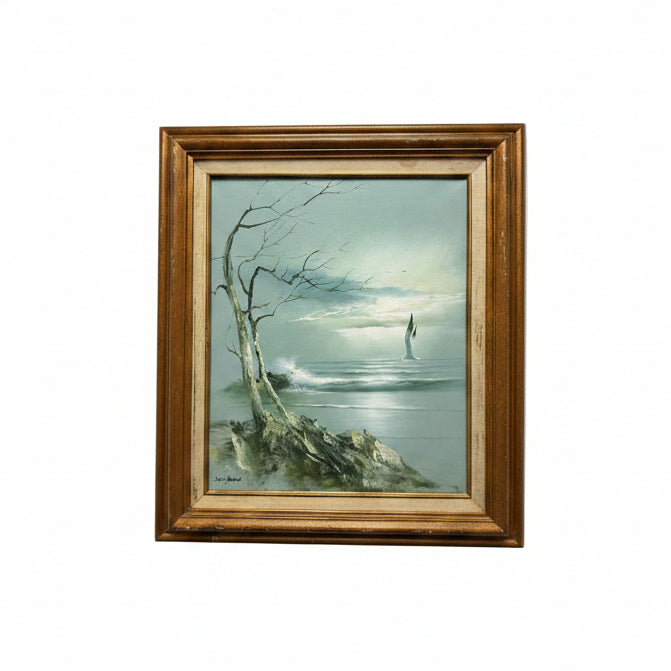 Seascape Painting by Jerry Easter, Signed