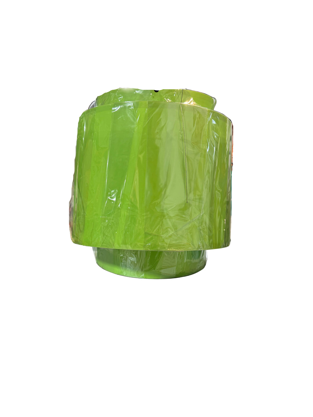 Double Drum Pendant Light Fixture with Bright Green Shade by Sun Set
