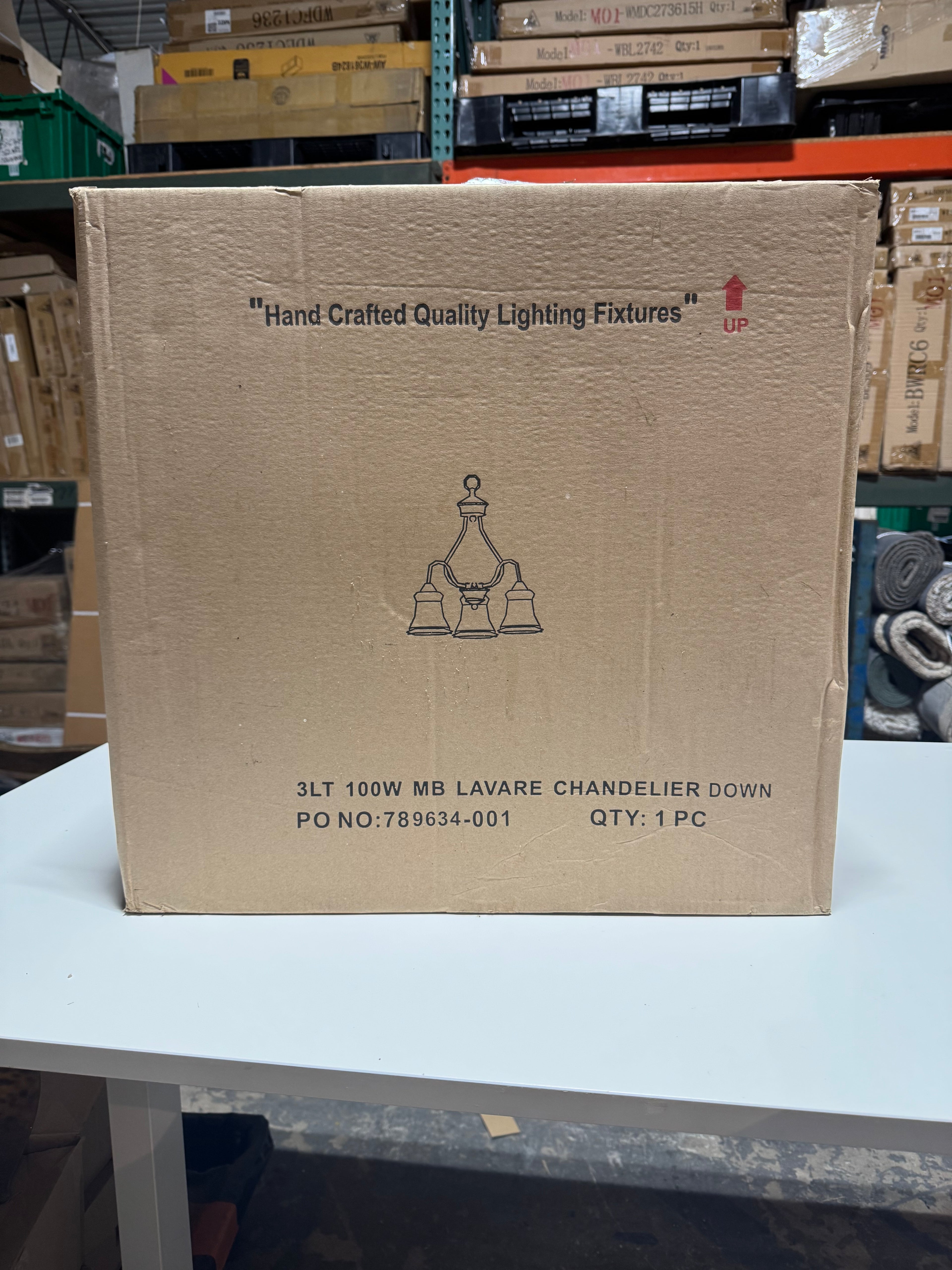 Lavare Chandelier by Sun Set