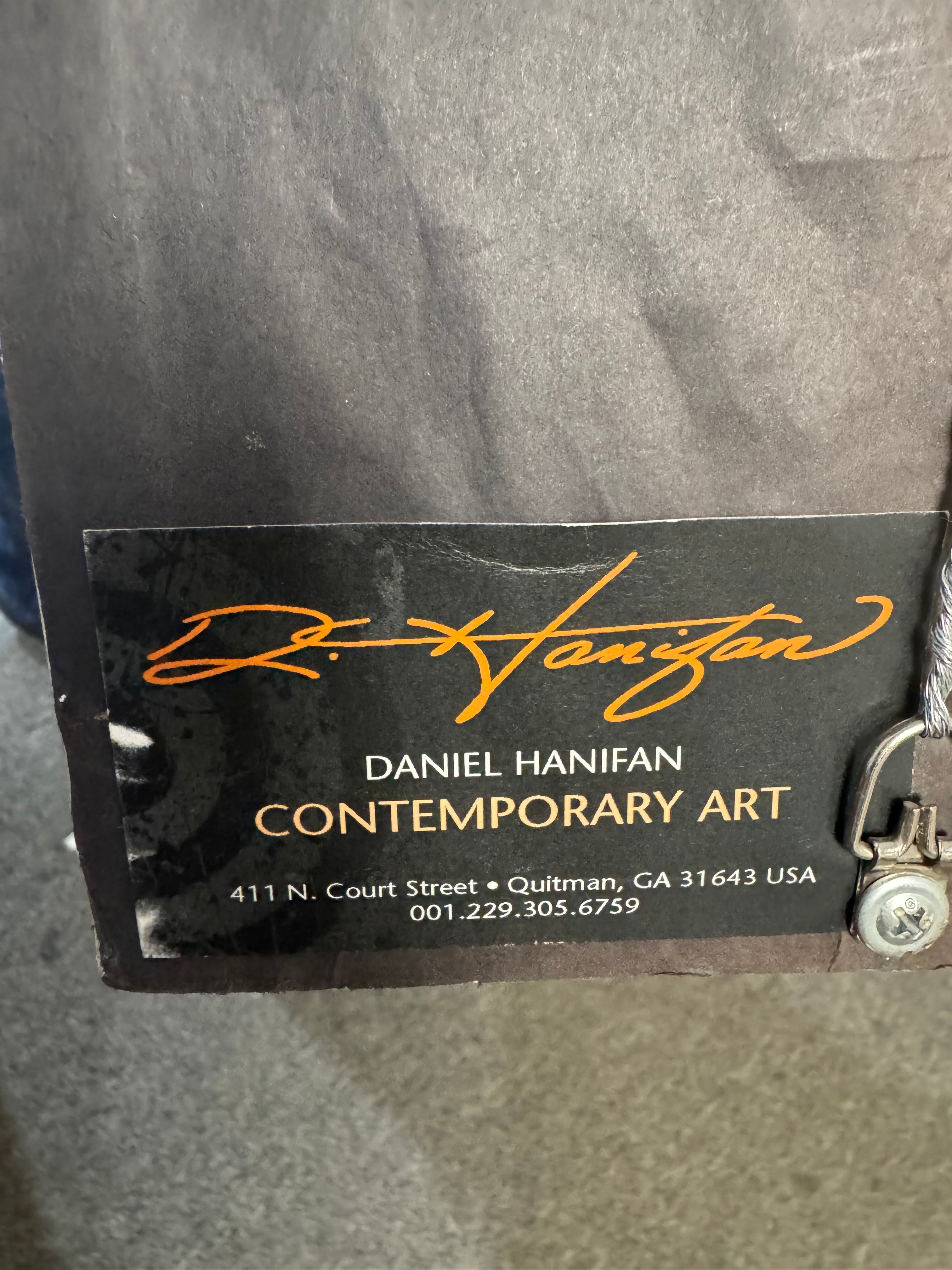 "Narrow 2 Small" Abstract Signed Painting by Daniel Hanifan