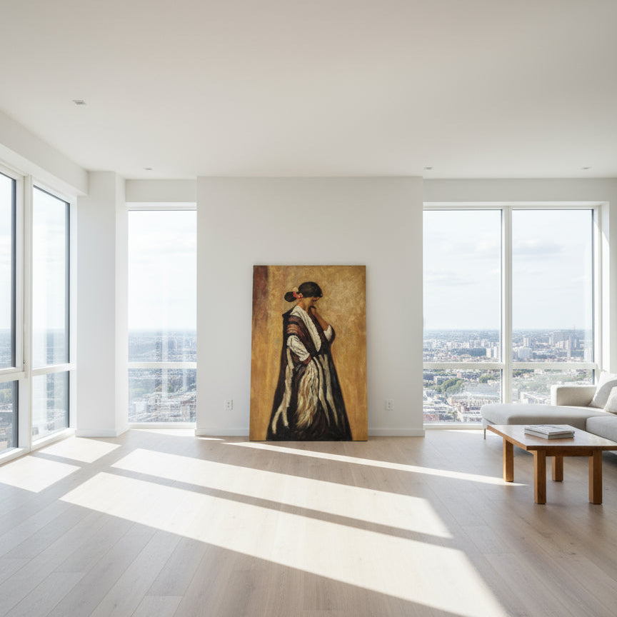 Large Frameless "Serenity" by Uttermost, from the Grace Feyock Collection