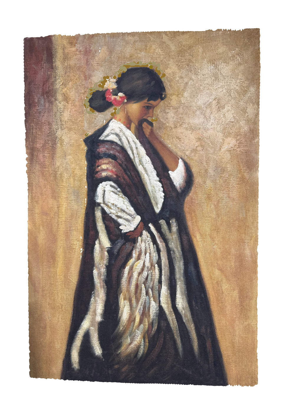 Large Frameless "Serenity" by Uttermost, from the Grace Feyock Collection